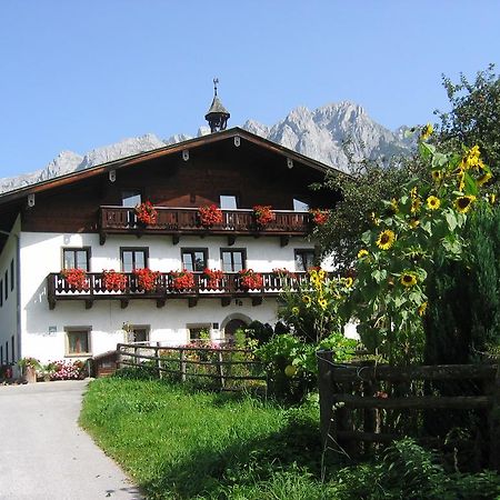 Bio-Bauernhof Rettenbachgut Werfen Dış mekan fotoğraf