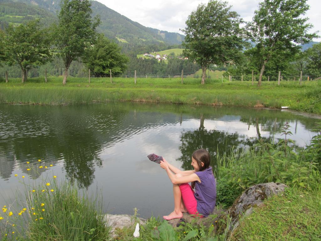 Bio-Bauernhof Rettenbachgut Werfen Dış mekan fotoğraf